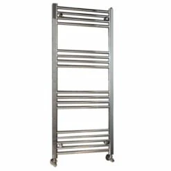1600 X 500 Chrome Towel Rail With FREE Valves - Signature