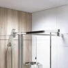 Roman Square Wetroom Glass Straight Side Panel Bracing Kit - LBBKT90SQ -Perfect Finish sq2