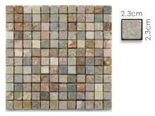 Abacus Direct Stone Natural Square Mosaic Tile - 305 X 305cm 4 Abacus Direct Stone Natural Square Mosaic Tile - 305 X 305cm - Image 2