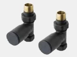 Haddenham Matt Anthracite Towel Rail 1200 X 600mm - Eastbrook -Perfect Finish straight anth 1