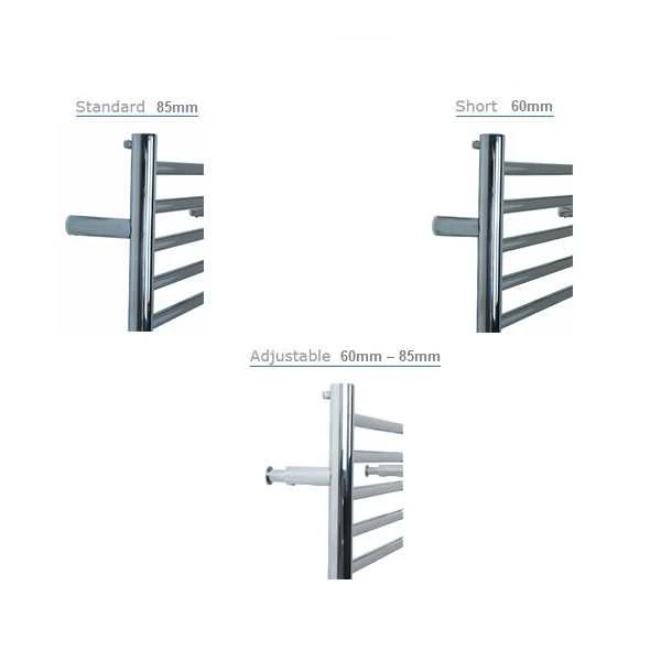 700 X 520mm Sussex Rusper Stainless Steel Towel Rail - JIS Europe 5 700 X 520mm Sussex Rusper Stainless Steel Towel Rail - JIS Europe - Image 3
