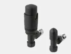 Haddenham Matt Anthracite Towel Rail 1200 X 600mm - Eastbrook -Perfect Finish thermo angled anth 1