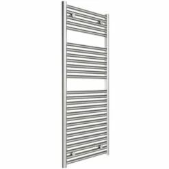 Hugo2 1212 X 500mm Electric Towel Radiator - Chrome - High Heat Output - Tissino