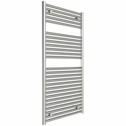 Hugo2 1212 X 600mm Electric Towel Radiator - Chrome - High Heat Output - Tissino