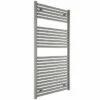 Hugo2 1212 X 600mm Electric Towel Radiator - Lusso Grey - High Heat Output - Tissino -Perfect Finish thu 705 lg