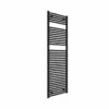 Hugo2 1652 X 500mm Electric Towel Radiator - Matt Black - High Heat Output - Tissino -Perfect Finish thu 707 mn