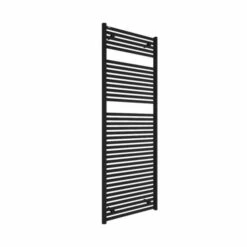 Hugo2 1652 X 600mm Electric Towel Radiator - Matt Black - High Heat Output - Tissino