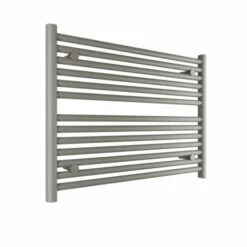 Hugo2 600 X 800mm Electric Towel Radiator - Lusso Grey - High Heat Output - Tissino