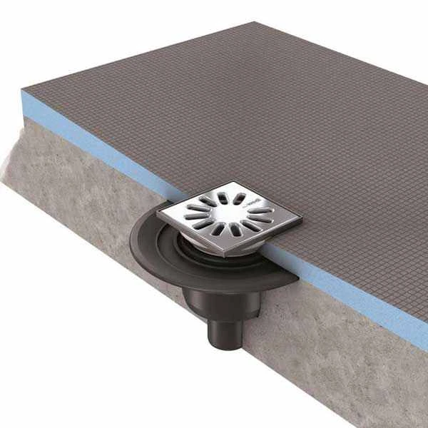 Wedi Fundo Ligno Floor Level Shower Tray Central Drain - 1200 X 1200mm 10 Wedi Fundo Ligno Floor Level Shower Tray Central Drain - 1200 X 1200mm - Image 8