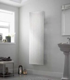 DQ Vulcano Single 1771 X 400 White Vertical Radiator 8 DQ Vulcano Single 1771 X 400 White Vertical Radiator -Perfect Finish vulcano white 3