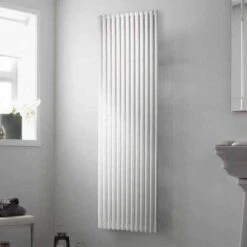 DQ Vulcano Single 1971 X 400 White Vertical Radiator