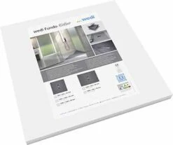 Wedi Fundo Riofino Shower Tray - 900 X 900mm Linear Drain 17 Wedi Fundo Riofino Shower Tray - 900 X 900mm Linear Drain -Perfect Finish wedi fundo riofino pack 2