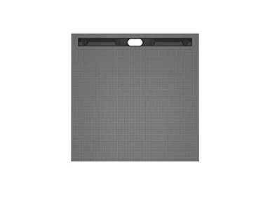 Wedi Fundo Riolito Neo Shower Tray - 1000 X 1000mm - 800mm Channel 3 Wedi Fundo Riolito Neo Shower Tray - 1000 X 1000mm - 800mm Channel