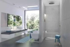 Wedi Sanoasa Tileable Bench 1 - Straight - 1200mm -Perfect Finish wedi straight bench2