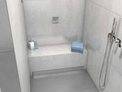 Wedi Sanoasa Tileable Bench 1 - Straight - 1200mm -Perfect Finish wedi straight bench3