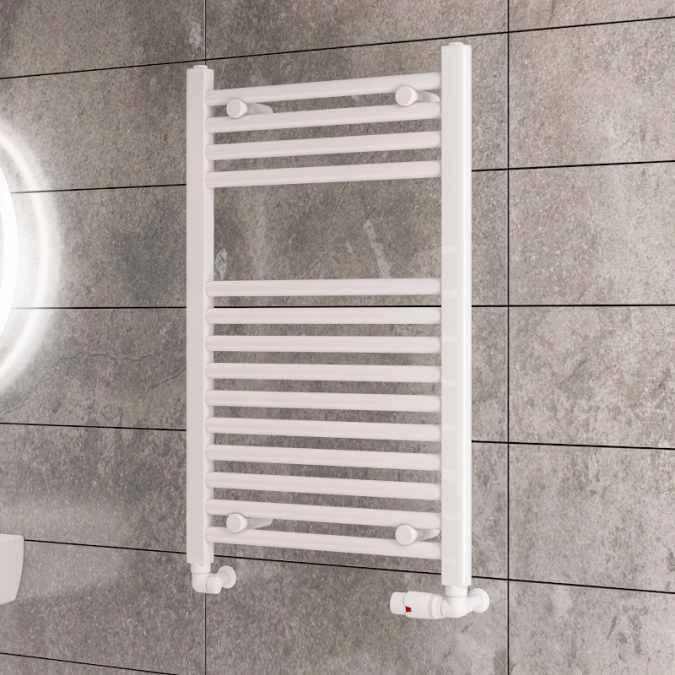 Eastbrook Westward 1200mm X 600mm Straight Gloss White Towel Radiator 3 Eastbrook Westward 1200mm X 600mm Straight Gloss White Towel Radiator