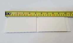 Neptune 250 White Gloss Planked - PVC Plastic Wall & Ceiling Cladding - 4m - 4 Pack -Perfect Finish white planked strip 1